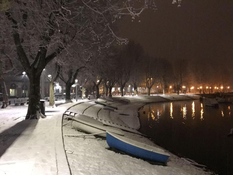 Hotel Alberi Lecco Bagian luar foto