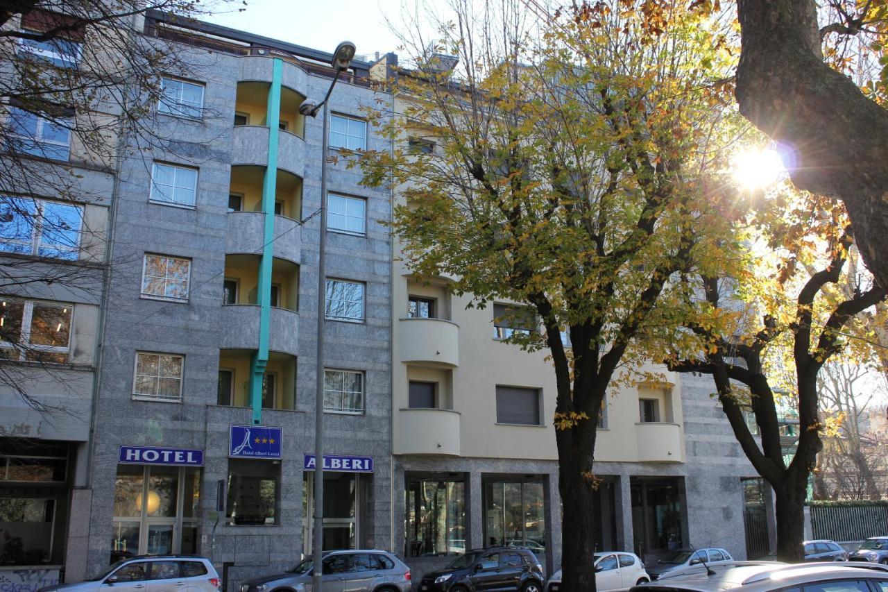 Hotel Alberi Lecco Bagian luar foto
